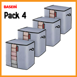 Pack 4 Large Clothes Storage Bags