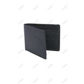 Geniune Plain Leather Wallet For Mens - Black