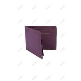 Geniune Plain Leather Wallet - Brown