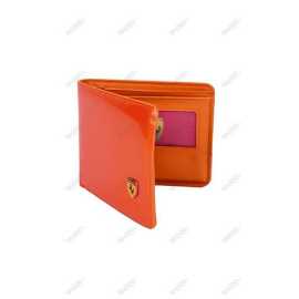 Ferrari Mens Wallet - Orange