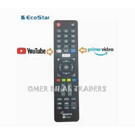 EcoStar Remote For Smart Lcd, Tv With Youtube & Netflix Button