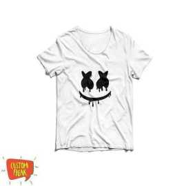 Marshmallow - Graphic Printed T-Shirt For Men