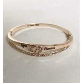 Customized Couple Name Iqra, Danish - Bracelet Bracelet For Men
