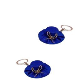 Mini Sun Hat Keychain For Girls - 1 Piece