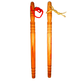 Multicolor Wood Nala Poni - Pack of 2 PCS