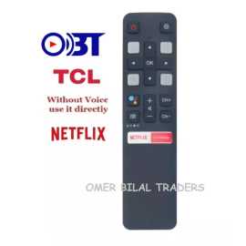 TCL Smart Led, Tv Remote With Netflix And Googleplay Button