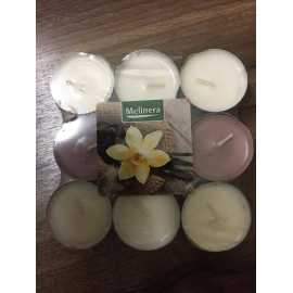 Melinera Vanilla Scented Romantic Tea Light Floating Candle 18 Pieces