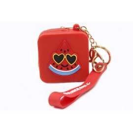 Watermelon Red Pouch Keychain & Bag Hanging With Bracelet (Kc5234)