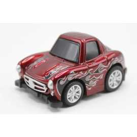 Pull Back Die Cast Model Car Maroon (1300A-2)