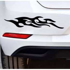 Stylish Fire Sticker For Laptops, Cars & Mobiles - 1 Piece