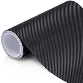12 X 16 Inches Black Sticker 3D Carbon Fiber Sticker Paper12 X 16 Inches Black Sticker 3D Carbon Fiber Sticker Paper