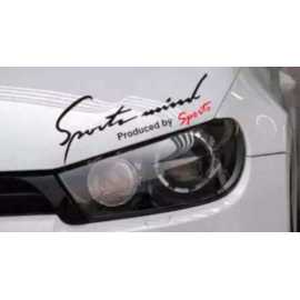 12 Inches Sports Mind Sticker For Cars