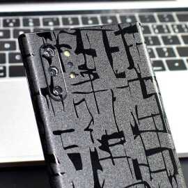 6 X 6 Inches Black Carbon Fiber Sticker Paper