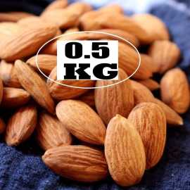Natural And Fresh American Almonds - 500 Grams Badaam