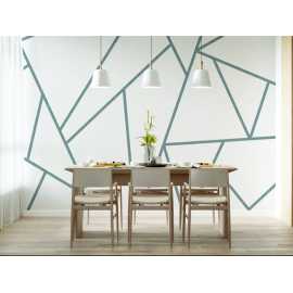 Abstract Geometrical Lines Wall Decals