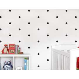 Pack Of 100 Dot Circles Polka Dots Circle WPack Of 100 Dot Circles Polka Dots Circle Wall Stickersall Stickers