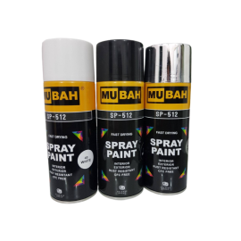 Multipurpose Aerosool Paint Spray Bottles - 300G - Pack Of 3 Bottles