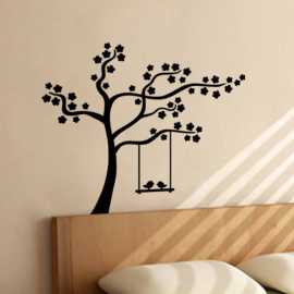 Beautiful Tree Wall Sticker For Room And Tv Lounge