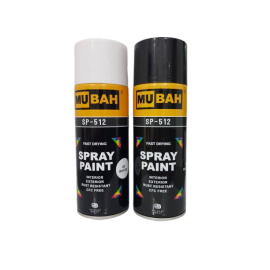 Multipurpose Color Aerosool Paint Spray Bottles - 300G - Pack Of 2 Bottles