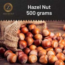 Fresh Hazel Nut Dry Fruit - Pack  of 1 500 Grams