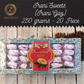 Fresh Irani Gaz Sweets - Pack of 20 Pieces - 250 Grams