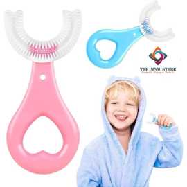 Kids U Shaped Toothbrush - 360° Teeth Cleaning Design