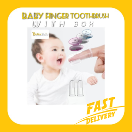 Soft Silicone Safe Rubber Baby Finger Teether - 1 Piece