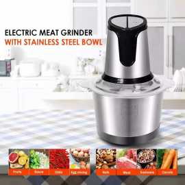 Stainless Steel 2 Speeds Big Capacity Electric Meat Grinder Food Processor