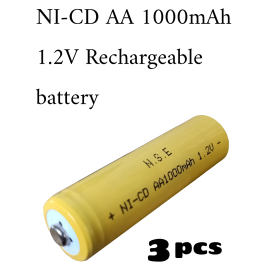 Rechargeable Battery For Trimmer Shaver Epilator 3 Pcs