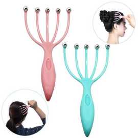 Head Massager Scalp Five Finger Neck Comb Roller - 1 PieceHead Massager Scalp Five Finger Neck Comb Roller - 1 Piece