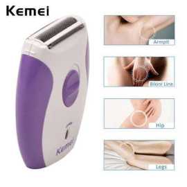 Kemei Women's Mini Rechargeable Electric Hair Remover -KM - 280R