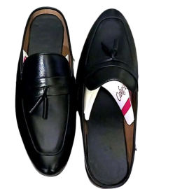 Half Casual Shoes in Leather