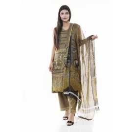 Summer Collection Digital Printed 3 Piece Lawn Suits With Daimond Lawn Dupatta - DDS-02