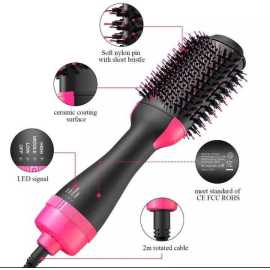 Hot Air Brush Straightening Hair Dryer Comb