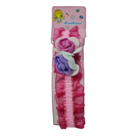 1 Piece Flower Large High Quality Elastic Hair Band Head Band For Baby Girls