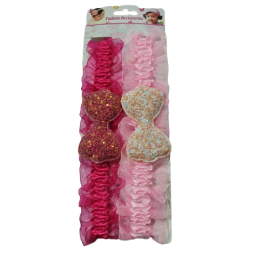 2 Piece large high Quality Elastic Hair Band Head Band For Baby Girls