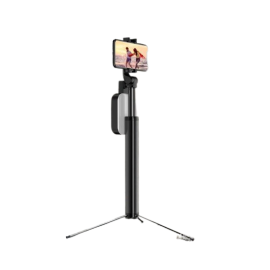 Portable Metal Selfie Stick Live Support Bluetooth Remote Control Selfie Tripod