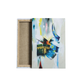 Modern Art Digital Canvas Painting Colorful for Home Decor 8x12 inch