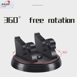 360 Free Rotation Dashboard Mobile Holder - Black