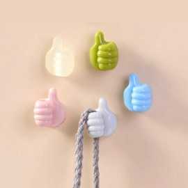 Multi-Purpose Wall Hand Hook For Hanging - Pack of 2 Pieces