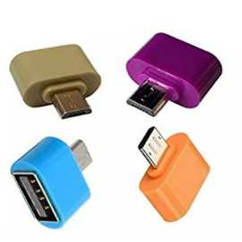Otg Connector Usb To Micro Usb Your Smart Phone Mobile - Pack Of 2