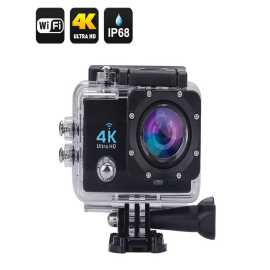 Action Sports Camera Wifi 4K - Black