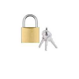 Iran Padlock 20MM For Safety - Golden