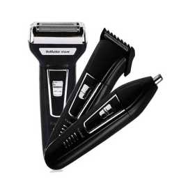 Kemei Shaver & Hair Clipper Machine - Black