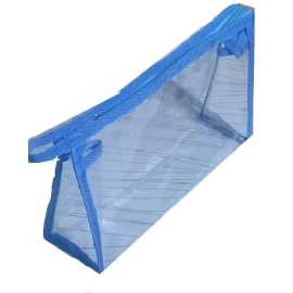 COSMATIC POUCH(Transprant Blue)