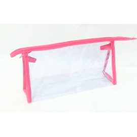 Cosmetic Pouch(Transparent Pink)