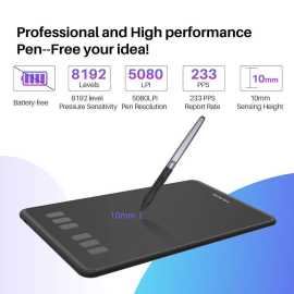 Huion Inspiroy H640P Battery-Free Digital Graphic Drawing & Writing Tablet