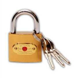 Iran Padlock 63MM For Safety - Golden
