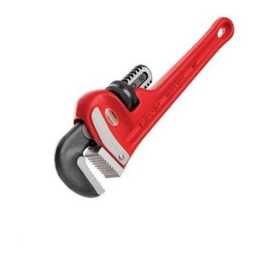 14 Inches Single Sided Pipe Wrench - Red