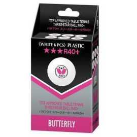 Butterfly 3-Star Ball R40 Ball Pack Of 6
